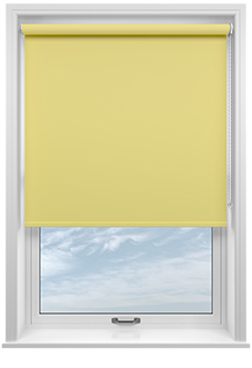 Trinity (Blackout), Daffodil Yellow - Twist&Fit Roller Blind